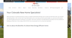 Desktop Screenshot of coloradonewbuild.com